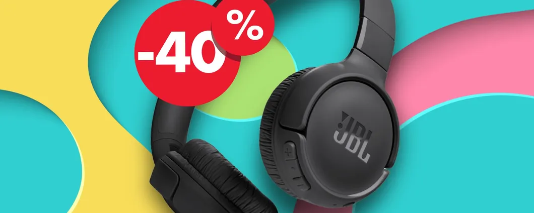 Mai così basse: CUFFIE JBL TUNE a soli 35€ grazie al 40% in meno su Amazon!