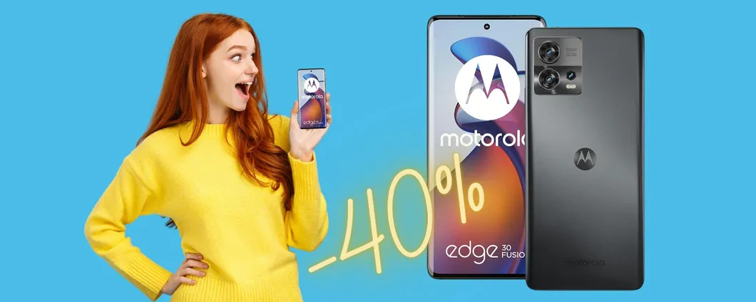 Motorola moto edge 30 Fusion: MAXI SCONTO Amazon (-40%)