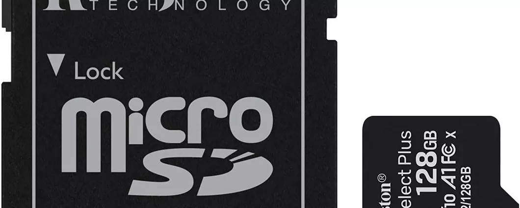 Kingston Canvas Select Plus 128GB: GRANDE OFFERTA su Amazon per la MicroSD