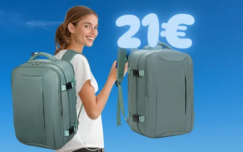 Vola senza pensieri con lo zaino ideale per Ryanair a un PREZZO MINI