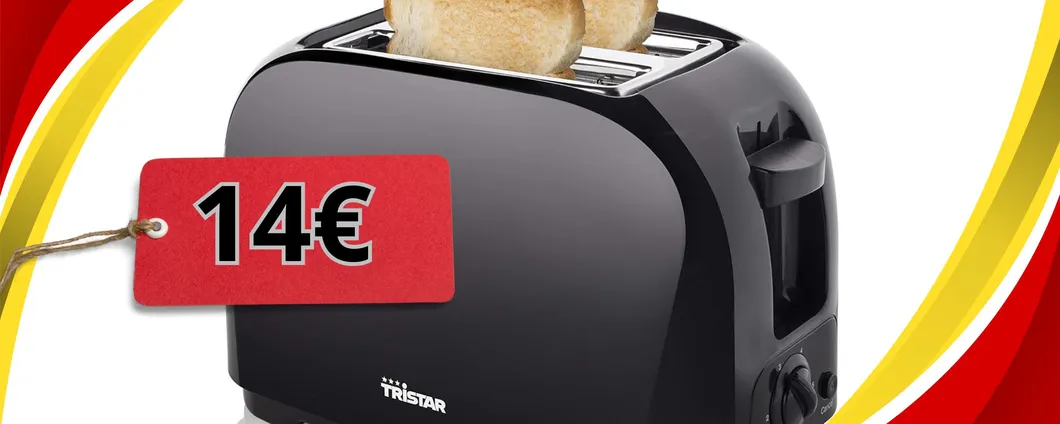 SOLO 14€ per il Tostapane con diverse funzioni per tante tipologie di pane!
