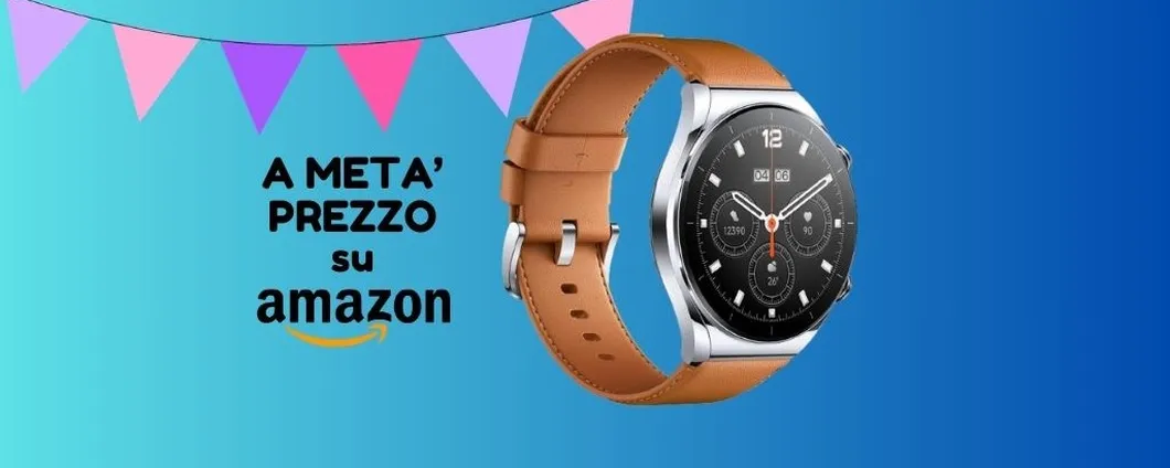 OUTLET AMAZON: Xiaomi Watch S1 è scontato del 50%, corri a prenderlo!