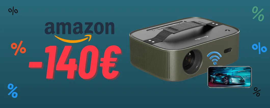 SCONTO ENORME sul Proiettore 4K di GammaBai, RISPARMI 140€!