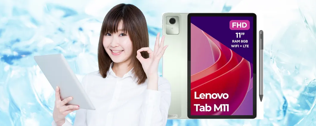 Lenovo Tab M11: il tablet che non delude e costa pochissimo (219€)