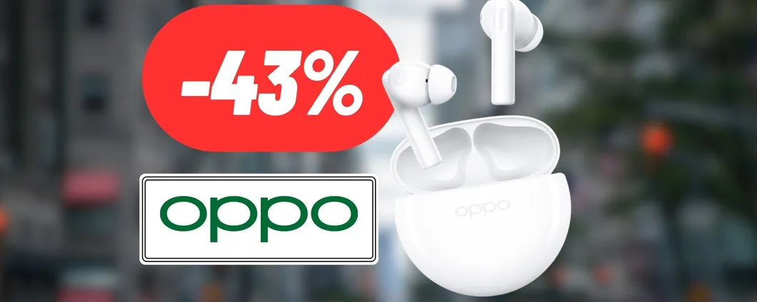 Cuffie bluetooth OPPO ad un vero PREZZACCIO con lo sconto Amazon