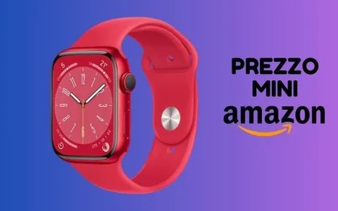 Apple Watch Series 8 oggi a PREZZO BASSISSIMO su Amazon!