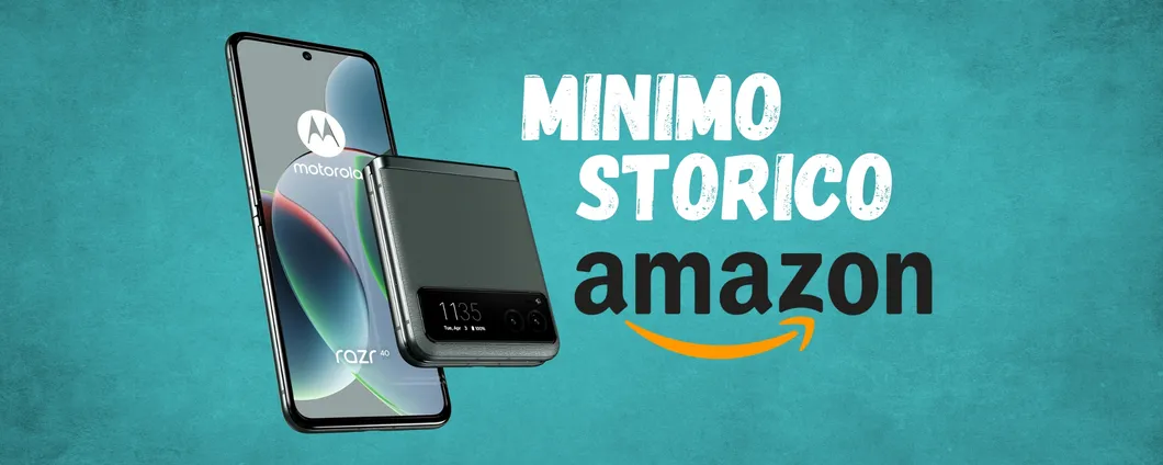 Motorola razr 40 con display flessibile OLED da 6,9