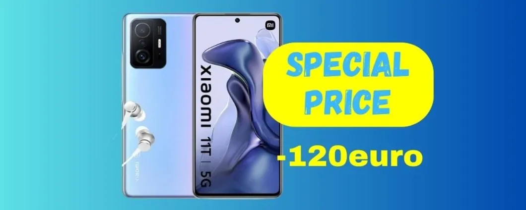 SUPER SCONTO per lo Xiaomi 11T (solo su Amazon)