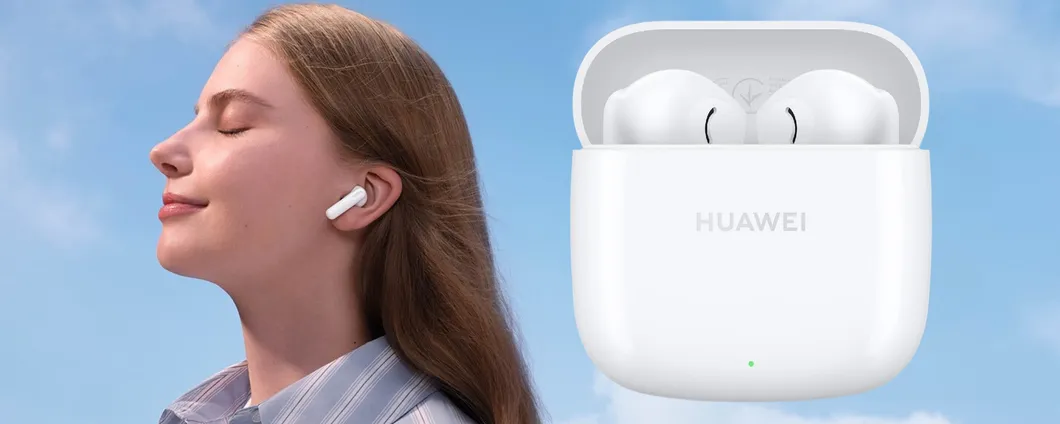 HUAWEI FreeBuds SE 2 al MINIMO STORICO Amazon (-20%)
