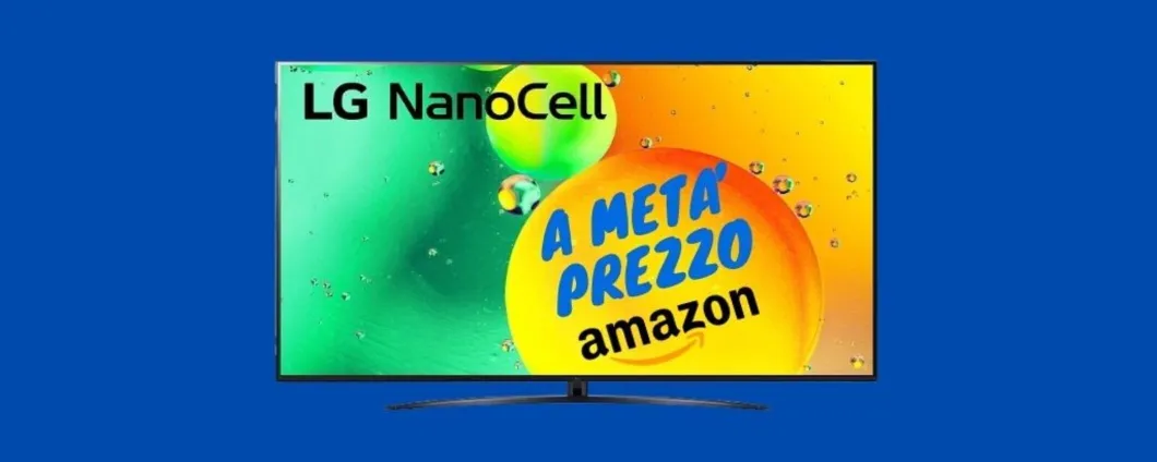 OFFERTISSIMA: televisore LG da 43 pollici su Amazon A META' PREZZO