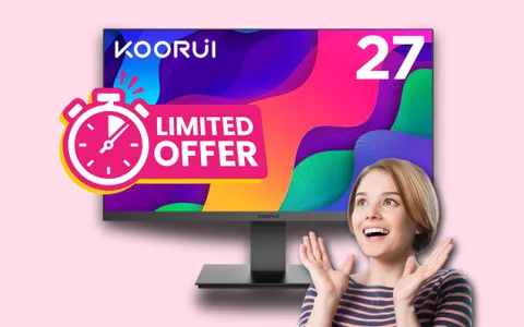 Monitor da 27 pollici: prezzo BOMBA per il tuo smart working!