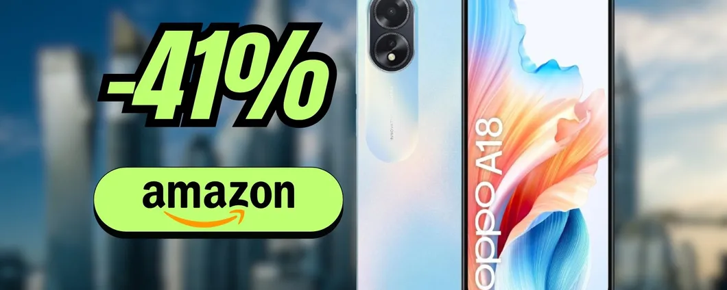 Su Amazon c'è un telefono OPPO (A18) che costa meno di 95€