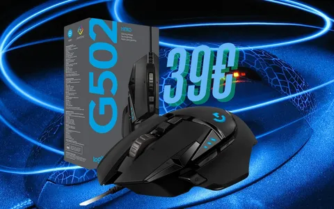 Logitech G502 HERO: mouse da gaming eccellente a un prezzo imperdibile