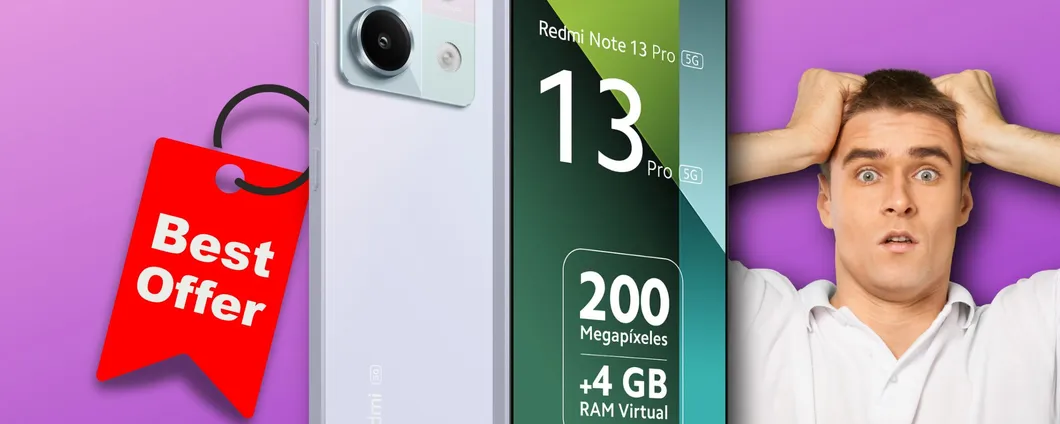 FANTASTICO Xiaomi Redmi Note 13 PRO: prezzo ridicolo per uno smartphone eccellente!