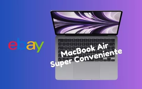 PREZZO SUPER CONVENIENTE: scopri il MacBook Air su eBay!