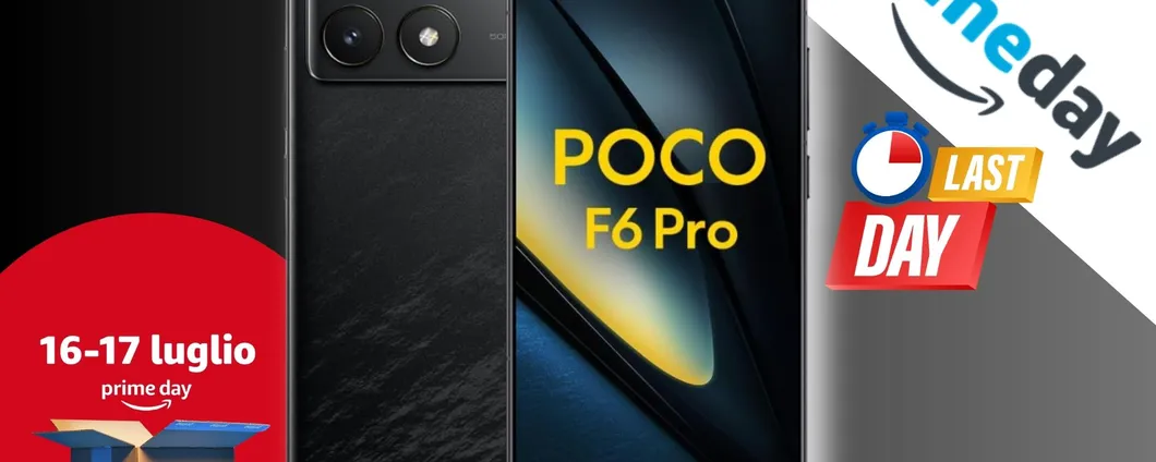SMARTPHONE in sconto: POCO F6 PRO è perfetto a questo prezzo occasione per il Prime Day!