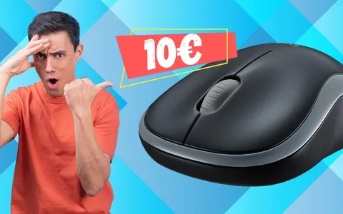 Logitech M185: il mouse wireless più acquistato è tuo a SOLI 10€