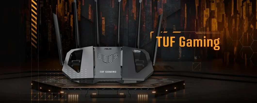 Sfrutta il WiFi 7 con il router ASUS TUF Gaming: ora al 45% di SCONTO!