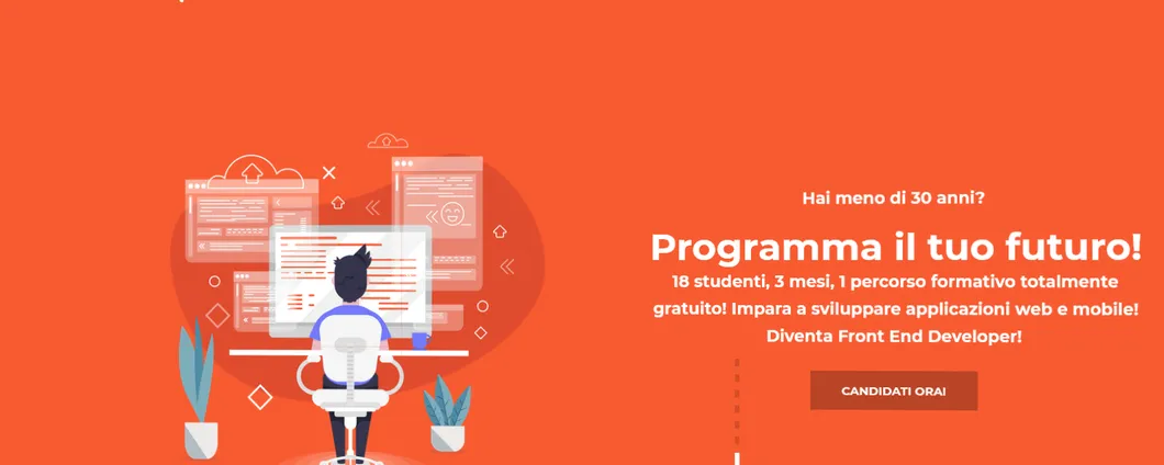 Born2Code: corso di sviluppo gratuito per 18 giovani