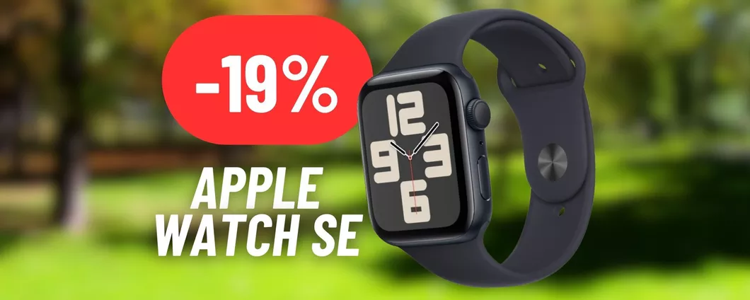 Apple Watch SE in offerta su Amazon: lo smartwatch DEFINITIVO