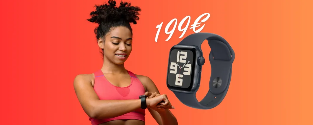 Apple Watch SE 2 in offerta FUORI di TESTA: tecnologia e stile a soli 199€