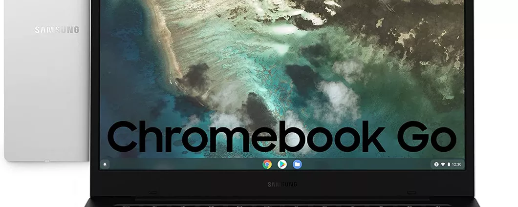 SAMSUNG Galaxy Chromebook Go LTE, il prezzo precipita al minimo storico su Amazon