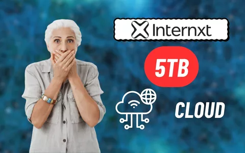 Internxt: 5TB di storage cloud per un anno, SUPER PREZZO