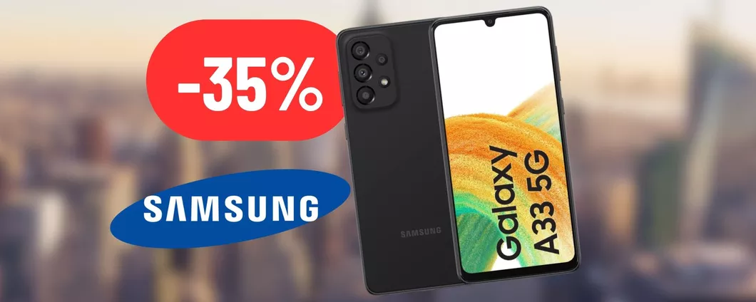 MEGA SCONTO del 35% sul Samsung Galaxy A33: eBay Outlet