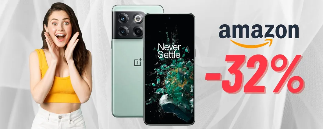 Da oggi OFFERTISSIMA per lo smartphone OnePlus 10T su Amazon!