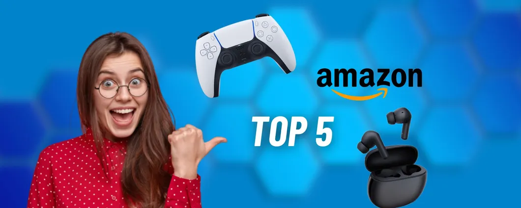 Amazon: le migliori offerte di oggi, SCONTI FINO AL 59% | TOP 5