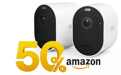 Prezzo tagliato a metà: Arlo Pro 5 è la telecamera WiFi al 50% in meno per la tua sicurezza!