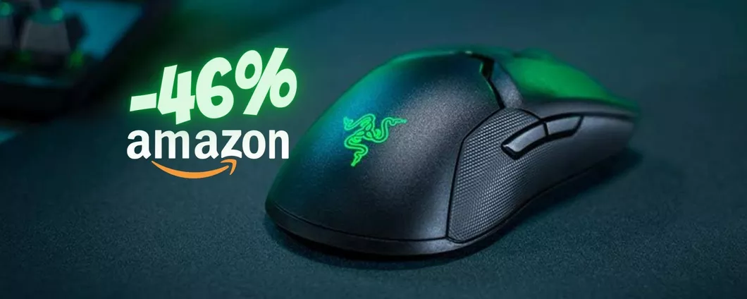 Razer Viper Ultimate: il mouse wireless da gaming definitivo (-46%)