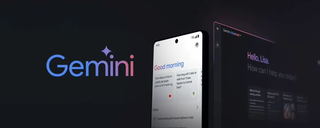 Gemini AI arriva nel menu di condivisione di Android