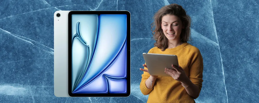 iPad Air con chip M2 e display Liquid Retina a rate da 213€ senza interessi