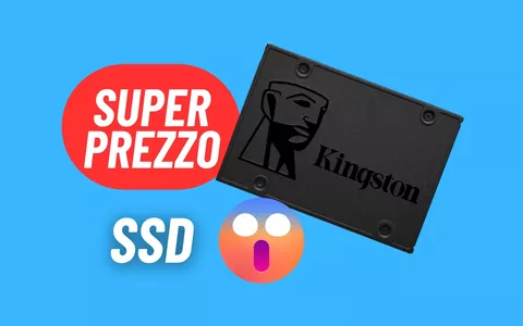 L'SSD Kingston è fulmineo e affidabile: SUPER PREZZO