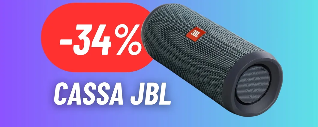La festa non smette mai, soprattutto al Black Friday: CASSA JBL ad un PREZZO RIDICOLO