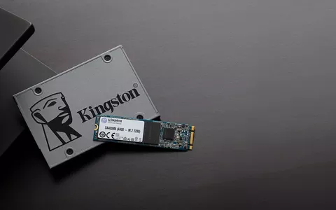 SSD Kingston A400, il prezzo crolla del 44%: a questo prezzo è regalato