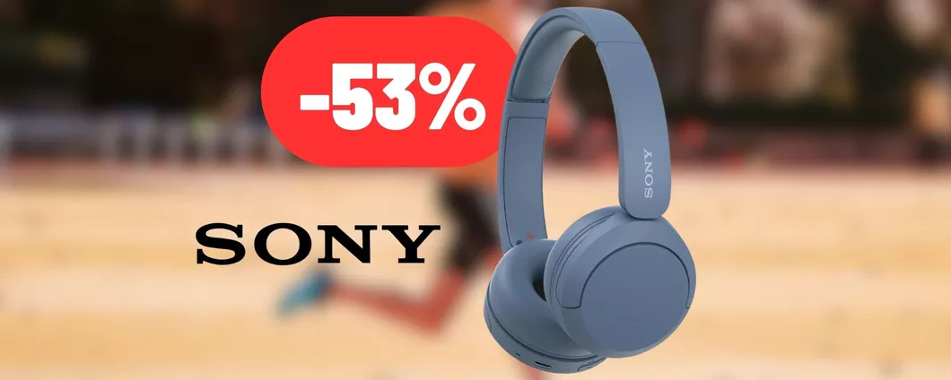 Cuffie Sony On-ear scontate a più della metà del prezzo: qualità al TOP