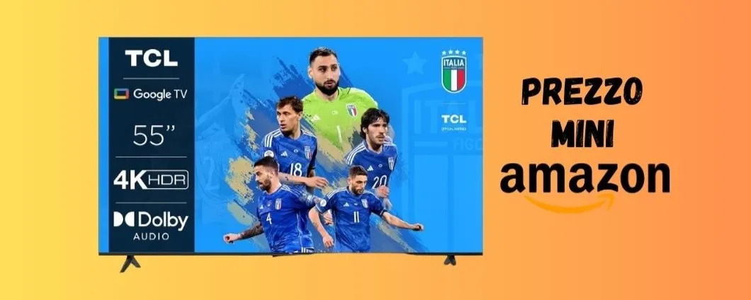 Tv TCL da 55 pollici a PREZZO RIDICOLO su Amazon!