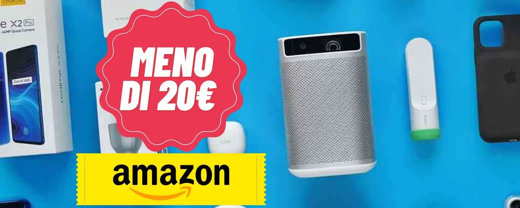 AMAZON FUORI TUTTO: 5 gadget a meno di 20€ da non perdere!