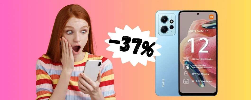 Redmi Note 12 su eBay al PREZO più BASSO (-37%)