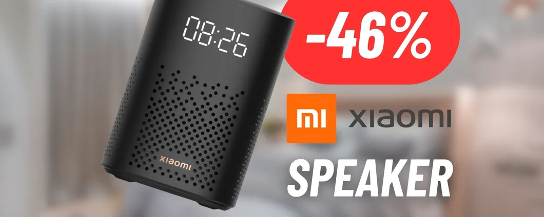 Sveglia, musica e tanto altro nello Xiaomi Smart Speaker al 46% di sconto: IMPERDIBILE A QUESTO PREZZO