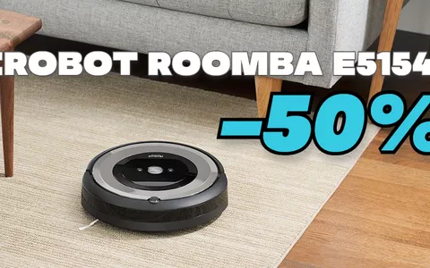 Il robot aspirapolvere Roomba SPAZZA VIA anche il prezzo: tuo al 50%