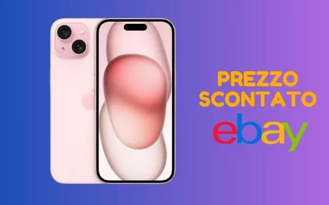 PROMO EBAY: iPhone 15 a prezzo scontato, risparmi 190 euro!