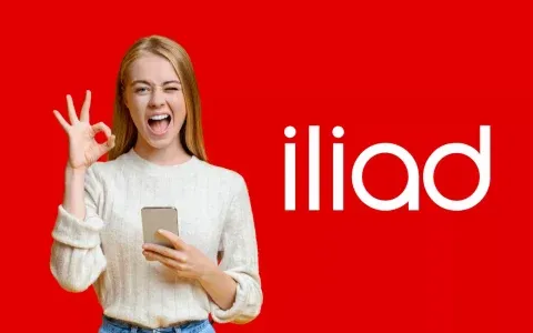 Iliad: 180 GB in 5G + minuti illimitati a meno di 10€/mese