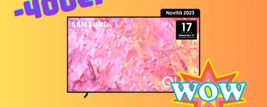 SCONTO PAZZO DI 400€ sulla Samsung TV da 55