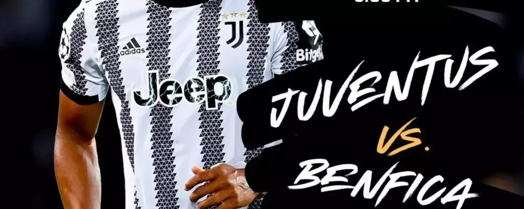 Juventus-Benfica: come vederla gratis in streaming anche dall'estero