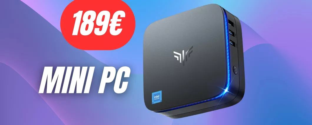 Mini PC potente a compatto in maxi sconto su Amazon