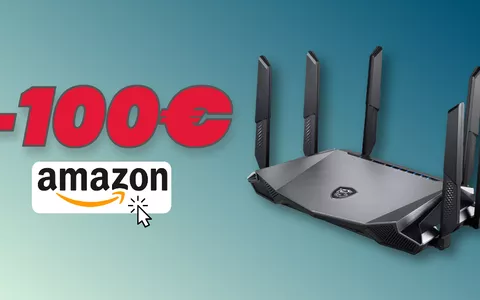 Amazon sconta di 100€ il router MSI Wi-Fi 6 per i gamer: AFFARE