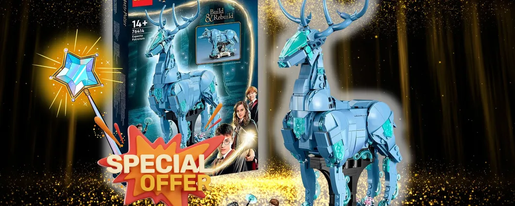 Scopri la magia: LEGO Harry Potter Expecto Patronum IN SCONTO!